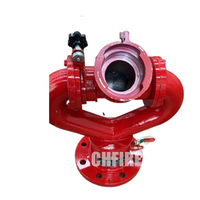 CHFIRE prix d'usine fixe réglable manuel rotatif personnaliser moniteur de feu de canon à eau