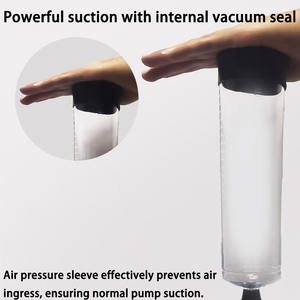 Pompe d'amplification de la masturbation masculine, pompe à vide, aide à l'agrandissement, impuissance, plus gros, plus long, gode, pompe sexuelle pour hommes, aide à l'érection, jouets - Product Image 4