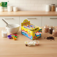 Boîte de bonbons personnalisée en gros, guimauves halal enrobées de sauce chocolatée et de vermicelles multicolores