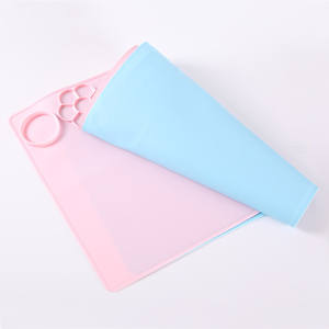 Tablero de dibujo de silicona para niños, alfombrilla de pintura, paleta artesanal de garabatos - Product Image 1
