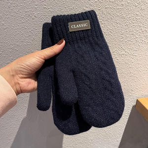 Gants mitaines d'hiver personnalisés avec logo pour femmes - Product Image 6