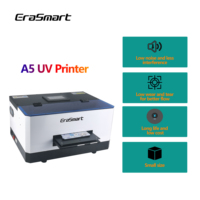 Imprimante à jet d'encre portable mini Erasmart XP600 L800, imprimante UV A5 avec logiciel AcroRIP et système d'exploitation Windows
