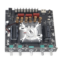 Carte d'amplification subwoofer 5.1 XY-S220H TDA7498E 2.1 canaux 160WX2+220W, carte d'amplificateur audio stéréo avec circuits intégrés de basses