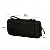 Étui de console de jeu Switch portable anti-poussière en EVA avec sangle de poignet réglable, logo personnalisé accepté