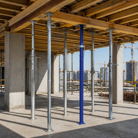 Étais de soutènement en acier réglables robustes pour la construction, étais de coffrage Acrow pour le coffrage en béton