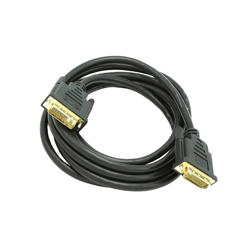 High definition DVI video cable connection cable with high efficiency conversion