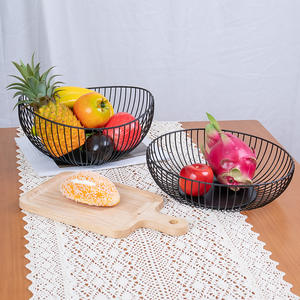 Panier de rangement en fil de fer métallique de style multiple à usage domestique nordique pour la <span class=keywords><strong>cuisine</strong></span> et le salon - Product Image 3