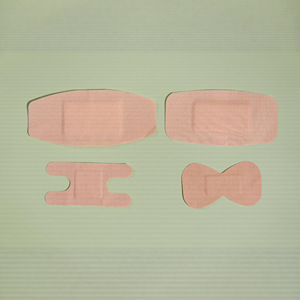 Tiritas, tiritas tipo H, vendas para dedos transpirables microporosas impermeables de PE color piel, varias formas y - Product Image 2