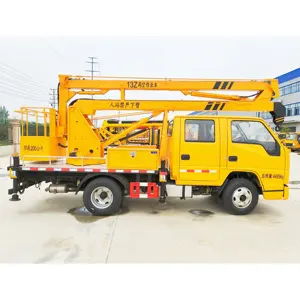 4x2 4x4 Xe Đẩy Tay xe tải trên không làm việc nền tảng xe tải điện nền tảng xe tải