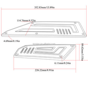 Accesorios de Motocicleta Placa de Pedales Laterales Almohadilla Antideslizante para Reposapiés para YAMAHA TMAX <span class=keywords><strong>530</strong></span> 2012-2016 <span class=keywords><strong>2013</strong></span> 2014 2015 TMAX530 - Product Image 6