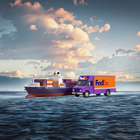 Meilleur agent transitaire pour le Canada, le Royaume-Uni, les États-Unis, logistique maritime par DDP LCL+Express avec assurance, transit en 20-30 jours, assistance 24/7