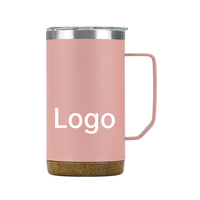 Mug isotherme à double paroi en acier inoxydable SUS304 pour bureau, maison et boissons quotidiennes