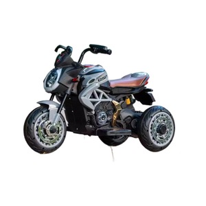 Electric Motorcycle For Kids 3-6 Years Old With 3 Wheels And Red Rims Blue Body Design Safe Ride For Boys And Girls - Product Image 5