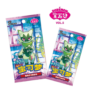 YQ Wholesale Chinese Pokmoned Trading Card Game Gem Pack Vol 5 New Original Booster Box Paper Family Collectible Cards - Product Image 1