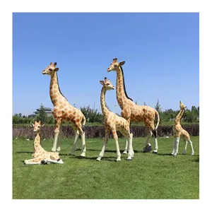 Manufacturers Direct Selling Camel Animal Outdoor Durable Customization Dog Bronze Deer Sculpture