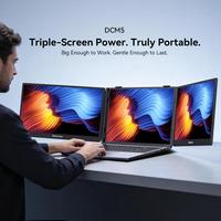 Écran portable double moniteur Dynamic Blackview DCM5 14 pouces avec haut-parleur intégré