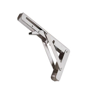 Folding Support Stainless Steel Tripod Bracket Essential <b>Marine</b> <b>Hardware</b> Accessories for Ships and Yachts 16 Inches - Product Image 1