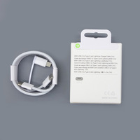Cable de Transferencia de Datos 2 en 1 USB-C a Tipo-C + L de 1M con Revestimiento de Nailon y Carga Rápida PD de 60W para iPhone 12/13/14/15/16/17