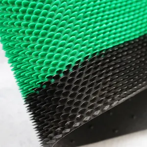 Goede Selling Kleurrijke Spike Backing Pvc Vis Schaal Vloermatten Vis Schoonmaken Outdoor Mat