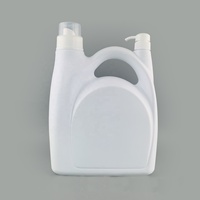 Offre Spéciale de haute qualité 5L bouteille de détergent à lessive en plastique HDPE à double extrémité avec bouchon de couronne