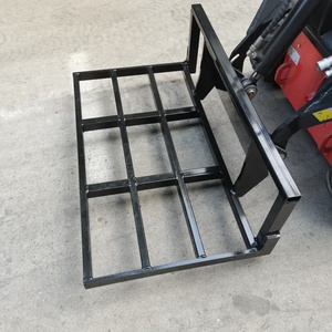 Accessoire de nivellement et de défrichage hydraulique pour <span class=keywords><strong>mini</strong></span>-chargeuse, niveleur de terrain, décapeur, pompe à engrenages universelle à attache rapide pour travaux lourds - Product Image 2