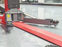 TLT240SC İki Kolonlu Şeffaf Zeminli Hidrolik Araç Lifti 4 Ton Kaldırma Kapasitesi 2.2kW Motor 220V/380V