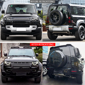 New 2020-2025 OCTA Front Rear Bumper Grille Wheel Arch Mudguard Body <b>Kit</b> for Defender-Bolt-On Upgrade 1 Year - Product Image 2