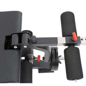 Chaise de musculation commerciale multifonctionnelle pour extension et flexion des jambes, réglable, en acier, 1600 mm, pour entraînement des quadriceps et des ischio-jambiers - Product Image 5
