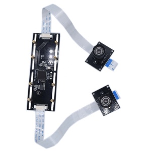 Webcam Âm Thanh Nổi Đồng Bộ Không Biến Dạng 2MP 1080P Mô Đun <span class=keywords><strong>Camera</strong></span> USB Ống Kính Kép Để Nhận Diện Khuôn Mặt VR 3D - Product Image 3