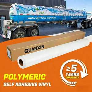 QUANXIN Film Vinyle Adhésif Caméléon Personnalisé pour Camions Gris Foncé - Résistant à l'Eau IPX3, Anti-UV, Finition Brillante, Épaisseur 0,1 mm - Product Image 2
