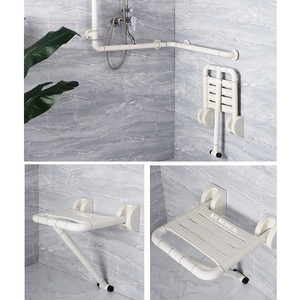 KSMED <b>Bath</b> Chair Wall Mounted KSM-SC Folding Wall Mounted Chair Shower Seat <b>Bath</b> <b>Bench</b> for the Elderly - Product Image 2
