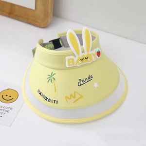 หมวกทรงกระบอกลายกระต่าย Wandxhats สีชมพู ระบายอากาศได้ดี ป้องกันแสงแดด สำหรับเด็ก สวมใส่กลางแจ้งในช่วงฤดูร้อน - Product Image 3