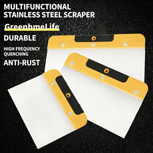 Professional Industrial Flexible Putty Knife Painting Scrapers Stainless Steel Spatulas Plaster Trowels Handle Wall Repair - Product Image 4
