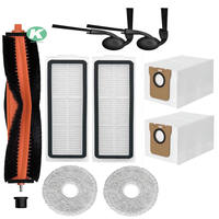 Kit de accesorios de repuesto para Robot aspirador Xiaomi H50/H50 Pro, repuestos, almohadilla de mopa, cepillo lateral, filtro de cepillo principal