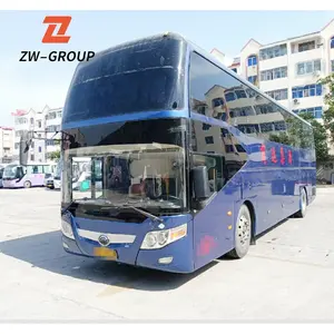 Yutong zk6126 53 מושבים אוטובוס עיר יוקרה תיירות נוסע מאמן yutong בשימוש אוטובוס