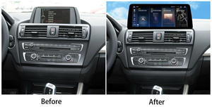 วิทยุติดรถยนต์ไร้สายหน้าจอสัมผัส HD ขนาด 12.3 นิ้ว ระบบคู่ Android สำหรับรถยนต์ BMW ซีรีส์ 2 รุ่น F22 F23 NBT ปี 2013-2017 - Product Image 2