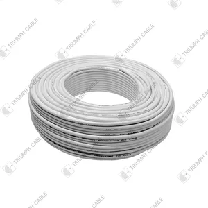 H05VV-F 2x0.75mm 24/0.20AS Power cable VDE wire PVC Insulation flexible cable Multi Core Bare Copper Cable