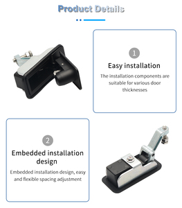 Pm246 Thuyền biển đòn bẩy Slam chốt kích hoạt đẩy Flush bắt nút gắn Latch tuôn ra chốt khóa nén - Product Image 5