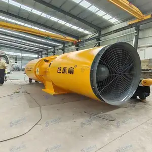 Australian técnica aviação alumínio impulsor estágio único túnel mineração ventilador ventilador