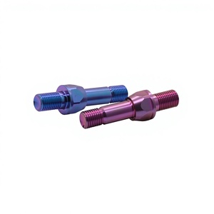 Boulons <span class=keywords><strong>de</strong></span> <span class=keywords><strong>roue</strong></span> en titane <span class=keywords><strong>de</strong></span> grade 5, goujons <span class=keywords><strong>de</strong></span> <span class=keywords><strong>roue</strong></span> en titane anodisé coloré pour la modification <span class=keywords><strong>de</strong></span> motos et <span class=keywords><strong>de</strong></span> voitures - Product Image 3