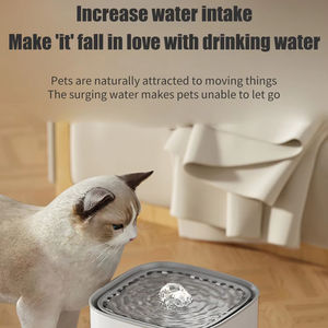 Distributeur d'eau automatique silencieux grande capacité pour animaux de compagnie (chats) avec filtre – Vente en gros - Product Image 3