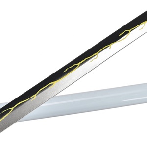 Vente en gros de sabre en mousse PU de 105 cm, accessoire de cosplay d'Anime japonais Demon Slayer <span class=keywords><strong>Zenitsu</strong></span> Agatsuma, avec fourreau en plastique - Product Image 5