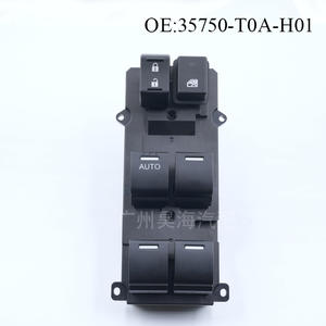 Interrupteurs de lève-vitres pour Honda CRV 35750-T0A-H01 et 35750-TR0-H11 pour vitres de voiture - Product Image 1