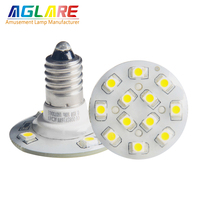 Aglare YJLED-008 Prix usine Chine Haute qualité 2835SMD Lumières LED pour fêtes foraines Cabochon E10 Cabochon Italien