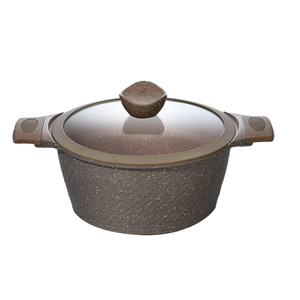 2026 nhà bếp màu nâu không dính chết đúc cá heo nấu ăn Chậu kim loại cổ điển nồi Bộ đồ nấu nướng mặt hàng nhà bếp nóng bán - Product Image 2