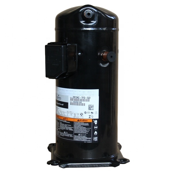 ZR72KC-TFD-522 R22 60500Btu Copeland морозильник 6HP безмасляный холодная комната прокрутки холодильного компрессора Copeland компрессора