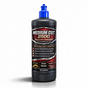 GRAPHONEX MEDIUM CUT 2500 Pâte à polir à l'oxyde d'aluminium 1000ml Correction professionnelle de la peinture pour rayures légères et tourbillons - Product Image 1