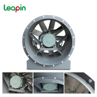 Ventilateur axial en aluminium Leapin pour l'évacuation des gaz industriels, prix d'usine, pour la ventilation des usines de fabrication