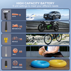 Custom Waterproof OEM Factory Outlet 4500A Car Jump Starter Power Bank with Tire Inflator <strong>Battery</strong> <strong>Booster</strong> - Product Image 5