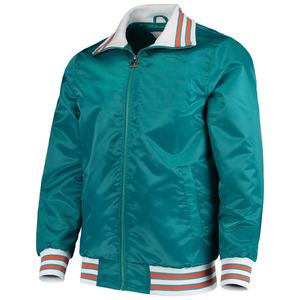 Veste Letterman style baseball pour hommes avec fermeture à bouton pression Sporty Vibe et col côtelé pour tenues athlétiques décontractées - Product Image 1